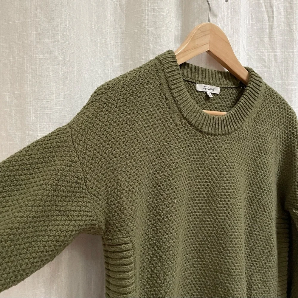 MADEWELL Pickford Pullover Sweater XS green - Picture 5 of 14